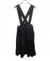 BLACK COMME des GARCONS (ブラックコムデギャルソン) ジャンパースカート ブラック サイズ:XS：18000円