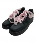 NIKEナイキ）の古着「AIR FORCE 1 '07 LV8 BLACK/BLACK-PINK ICE」｜ブラック