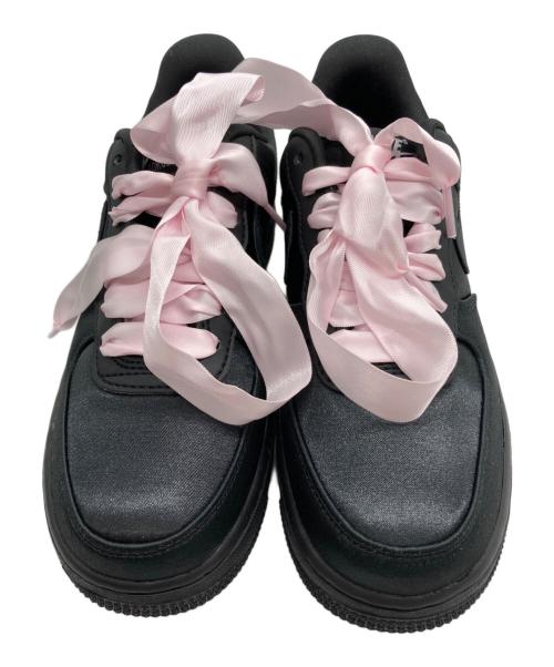 NIKE（ナイキ）NIKE (ナイキ) AIR FORCE 1 '07 LV8 BLACK/BLACK-PINK ICE ブラック サイズ:２２．5の古着・服飾アイテム