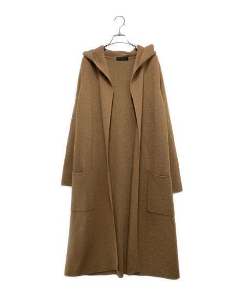 DAMA collection（ダーマコレクション）DAMA collection (ダーマコレクション) キャメルフーデッドコート ブラウン サイズ:2の古着・服飾アイテム