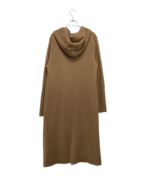 DAMA collection（ダーマコレクション）DAMA collection (ダーマコレクション) キャメルフーデッドコート ブラウン サイズ:2の古着・服飾アイテム