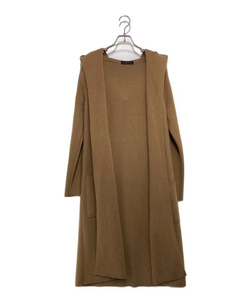 DAMA collection（ダーマコレクション）DAMA collection (ダーマコレクション) キャメルフーデッドコート ブラウン サイズ:2の古着・服飾アイテム
