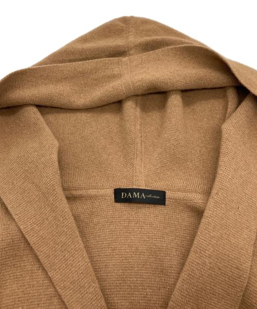 DAMA collection（ダーマコレクション）DAMA collection (ダーマコレクション) キャメルフーデッドコート ブラウン サイズ:2の古着・服飾アイテム