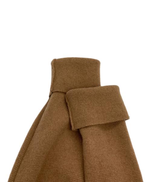 DAMA collection（ダーマコレクション）DAMA collection (ダーマコレクション) キャメルフーデッドコート ブラウン サイズ:2の古着・服飾アイテム