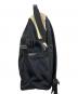 TUMI (トゥミ) ナイロンリュック ブラック×アイボリー：8000円