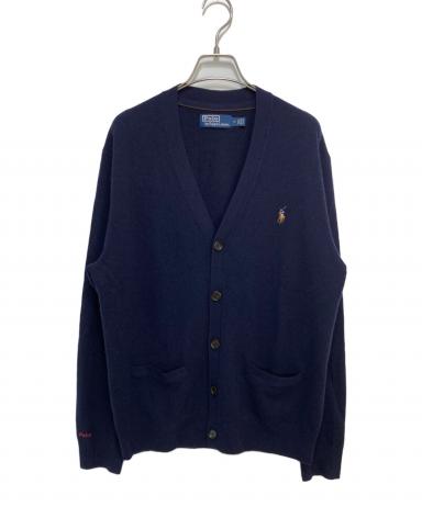 美品　ラルフローレン カーディガン ブラック　シルバーキラキラ刺繍　M 現行タグ 中古・古着通販】POLO RALPH LAUREN (ポロ・ラルフローレン) ポニー