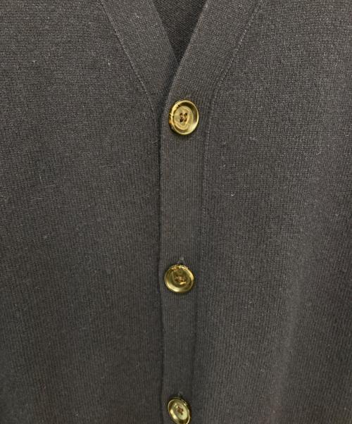 POLO RALPH LAUREN（ポロ・ラルフローレン）POLO RALPH LAUREN (ポロ・ラルフローレン) ポニー刺繍 ウールニットカーディガン ネイビー サイズ:Mの古着・服飾アイテム