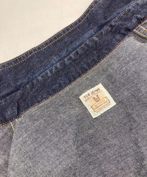 TCB jeans（ティーシービー ジーンズ）TCB JEANS (ティーシービー ジーンズ) デニムウエスタンシャツ インディゴ サイズ:44の古着・服飾アイテム