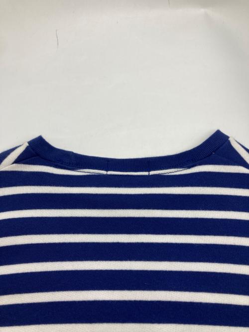 POLO RALPH LAUREN（ポロ・ラルフローレン）POLO RALPH LAUREN (ポロ・ラルフローレン) ボーダークルーネックカットソー ブルー×ホワイト サイズ:Sの古着・服飾アイテム