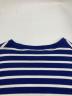 中古・古着 POLO RALPH LAUREN (ポロ・ラルフローレン) ボーダークルーネックカットソー ブルー×ホワイト サイズ:S：6000円