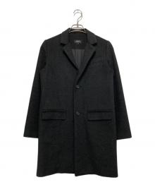 A.P.C.（アーペーセー）の古着「ウール混チェスターコート」｜グレー