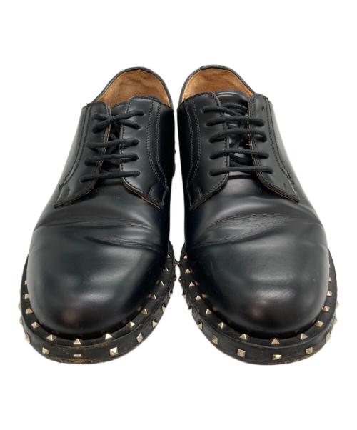 VALENTINO（ヴァレンティノ）VALENTINO (ヴァレンティノ) スタッズレザーシューズ ブラック サイズ:36　1/2の古着・服飾アイテム