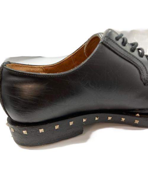 VALENTINO（ヴァレンティノ）VALENTINO (ヴァレンティノ) スタッズレザーシューズ ブラック サイズ:36　1/2の古着・服飾アイテム