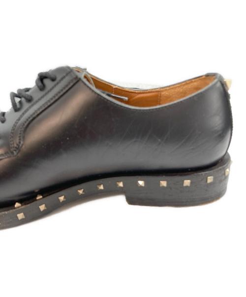 VALENTINO（ヴァレンティノ）VALENTINO (ヴァレンティノ) スタッズレザーシューズ ブラック サイズ:36　1/2の古着・服飾アイテム