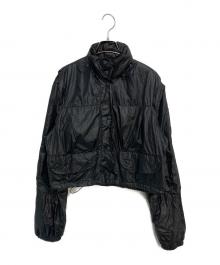 OUR LEGACY（アワーレガシー）の古着「CROPPED EXHALE PUFFA　W2231CTC ナイロンジャケット クロップドジャケット」｜ブラック