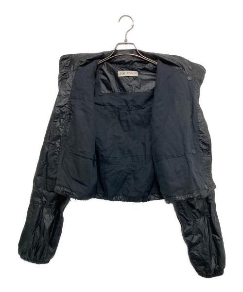 OUR LEGACY（アワーレガシー）OUR LEGACY (アワーレガシー) CROPPED EXHALE PUFFA　W2231CTC ナイロンジャケット クロップドジャケット ブラック サイズ:36の古着・服飾アイテム
