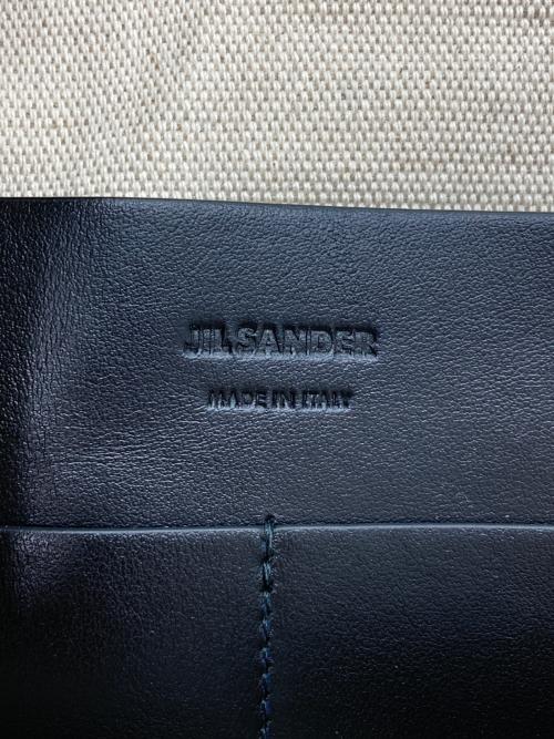 JIL SANDER（ジルサンダー）JIL SANDER (ジルサンダー) ラージロゴプリントトートバッグ ベージュの古着・服飾アイテム
