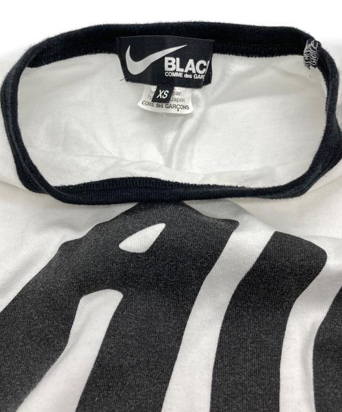 BLACK COMME des GARCONS（ブラックコムデギャルソン）BLACK COMME des GARCONS (ブラックコムデギャルソン) NIKE (ナイキ) プリントTシャツ ホワイト サイズ:XSの古着・服飾アイテム