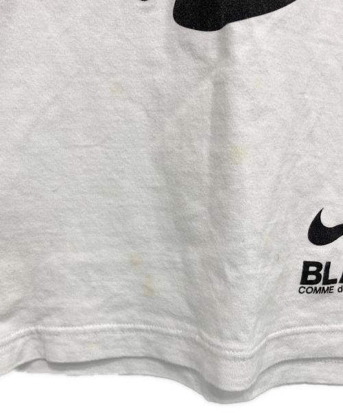 BLACK COMME des GARCONS（ブラックコムデギャルソン）BLACK COMME des GARCONS (ブラックコムデギャルソン) NIKE (ナイキ) プリントTシャツ ホワイト サイズ:XSの古着・服飾アイテム