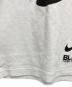 中古・古着 BLACK COMME des GARCONS (ブラックコムデギャルソン) NIKE (ナイキ) プリントTシャツ ホワイト サイズ:XS：8000円