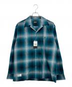 Schottショット）の古着「OMBRE LS SHIRT」｜グリーン