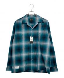 Schott（ショット）の古着「 OMBRE LS SHIRT」｜グリーン