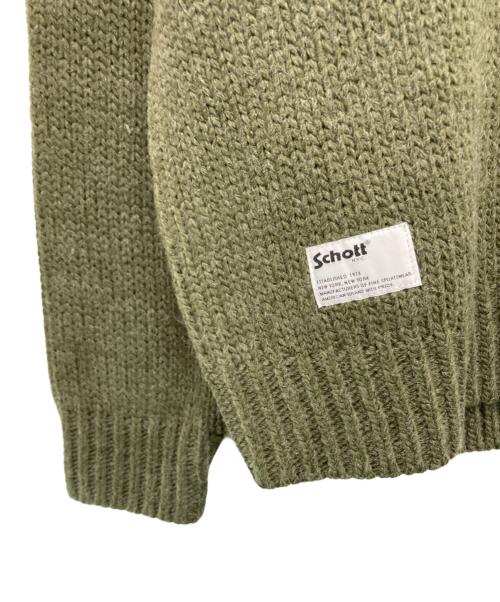 Schott（ショット）Schott (ショット) CROSS BONE KNIT グリーン サイズ:XL 未使用品の古着・服飾アイテム