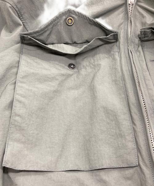 SPIEWAK（スピワック）SPIEWAK (スピワック) ADAM KIMMEL (アダムキメル) ナイロンフライトジャケット グレー サイズ:42の古着・服飾アイテム