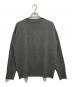 AURALEE（オーラリー）の古着「WOOL KNIT BIG BOAT-NECK P/O」｜グレー