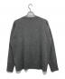 AURALEE (オーラリー) WOOL KNIT BIG BOAT-NECK P/O グレー サイズ:4：6000円