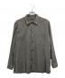 COMOLI（コモリ）の古着「ヨリ杢 オープンカラーシャツ」｜グレー