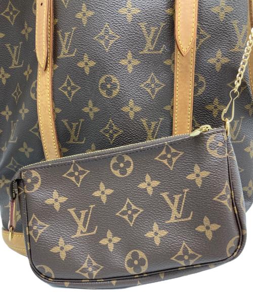 LOUIS VUITTON（ルイ ヴィトン）LOUIS VUITTON (ルイ ヴィトン) バケットGM トートバッグ ブラウンの古着・服飾アイテム