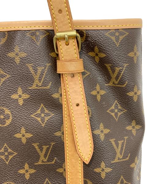 LOUIS VUITTON（ルイ ヴィトン）LOUIS VUITTON (ルイ ヴィトン) バケットGM トートバッグ ブラウンの古着・服飾アイテム