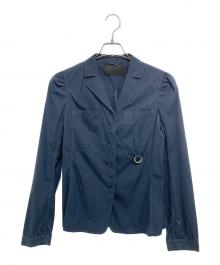 PRADA（プラダ）の古着「コットンジャケット」｜ネイビー