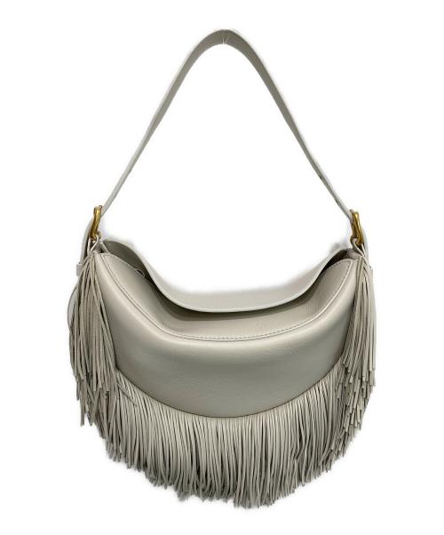 J&M DAVIDSON（ジェイ＆エム デヴィッドソン）J&M DAVIDSON (ジェイ＆エム デヴィッドソン) FIESTAワンショルダーバッグ ホワイトの古着・服飾アイテム