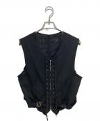 Jean Paul Gaultier hommeジャンポールゴルチェオム）の古着「ボンテージベスト」｜ブラック