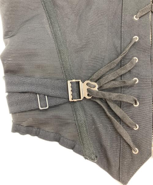Jean Paul Gaultier homme（ジャンポールゴルチェオム）Jean Paul Gaultier homme (ジャンポールゴルチェオム) ボンテージベスト ブラック サイズ:48の古着・服飾アイテム