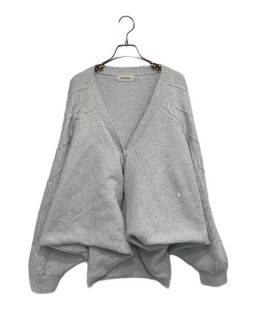 Rose Muse（ロゼミューズ）rose muse (ロゼミューズ) Glitter knit o/p set ライトグレー サイズ:MEDIUMの古着・服飾アイテム