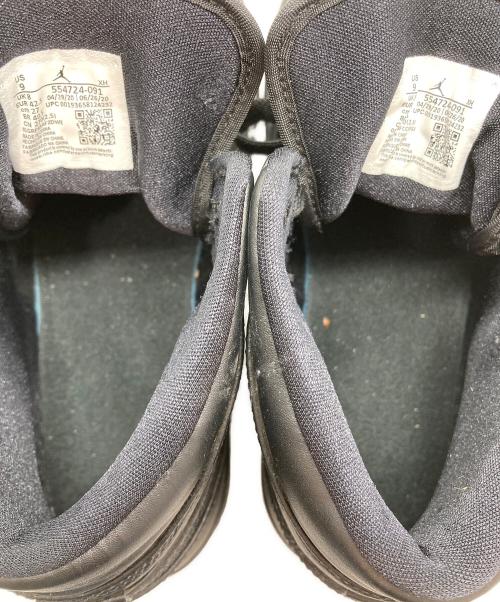 NIKE（ナイキ）NIKE (ナイキ) エアジョーダン1 MID トリプルブラック ブラック サイズ:27の古着・服飾アイテム