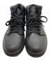 中古・古着 NIKE (ナイキ) エアジョーダン1 MID トリプルブラック ブラック サイズ:27：9000円