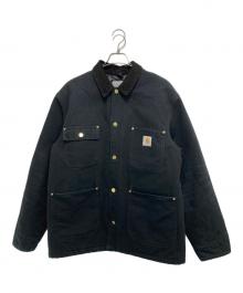 Carhartt WIP（カーハート ワーク イン プログレス）の古着「OG CHORE COAT オリジナルチョアコート」｜ブラック