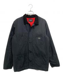 A.P.C.×CarHartt（アーペーセー×カーハート）の古着「GABRIELLE COAT」｜ブラック×レッド