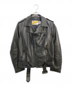 Schott×AMERICAN RAG CIEショット×アメリカンラグシー）の古着「別注 ライダースジャケット」｜ブラック