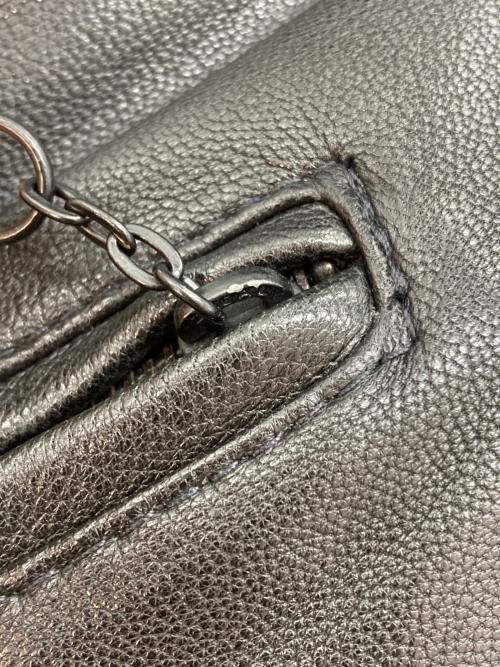 Schott（ショット）Schott (ショット) AMERICAN RAG CIE (アメリカンラグシー) 別注 ライダースジャケット ブラック サイズ:38の古着・服飾アイテム