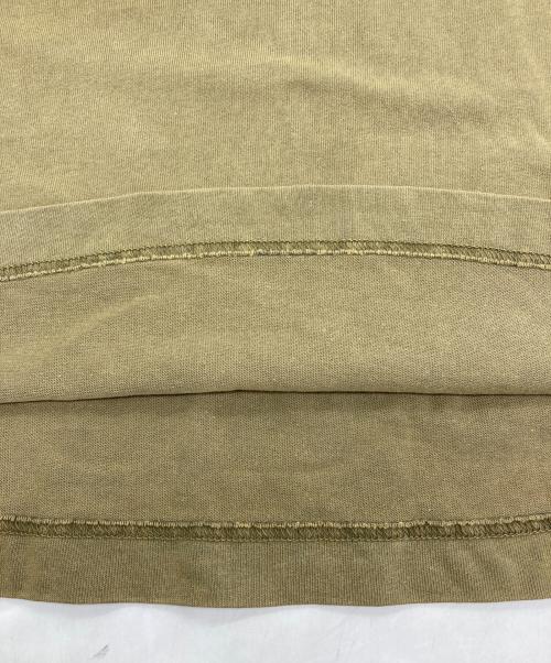 Acne studios（アクネ ストゥディオズ）Acne studios (アクネ ストゥディオズ) リラックスラバーロゴTシャツ カーキ サイズ:Sの古着・服飾アイテム