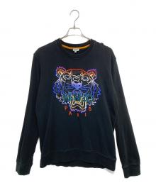 KENZO（ケンゾー）の古着「GRADIENT TIGER SWEATSHIRTS」｜ブラック