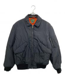 RALPH LAUREN COUNTRY（ラルフローレンカントリー）の古着「MA-1ジャケット」｜ブラック