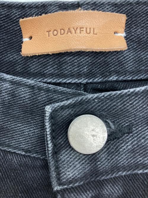 TODAYFUL（トゥデイフル）TODAYFUL (トゥデイフル) Owen's Denim オーウェンズデニム ブラック サイズ:26の古着・服飾アイテム