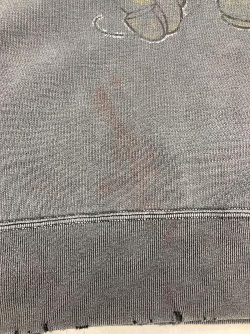 REMI RELIEF（レミレリーフ）REMI RELIEF (レミレリーフ) DISNEY (ディズニー) ヴィンテージ加工スウェットシャツ グレー サイズ:Lの古着・服飾アイテム