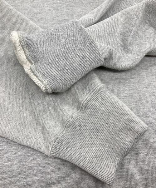 FUTURE ARCHIVE（フューチャー アーカイブ）FUTURE ARCHIVE (フューチャー アーカイブ) BEAMS (ビームス) DAMAGE SWEAT CREW ライトグレー サイズ:Mの古着・服飾アイテム